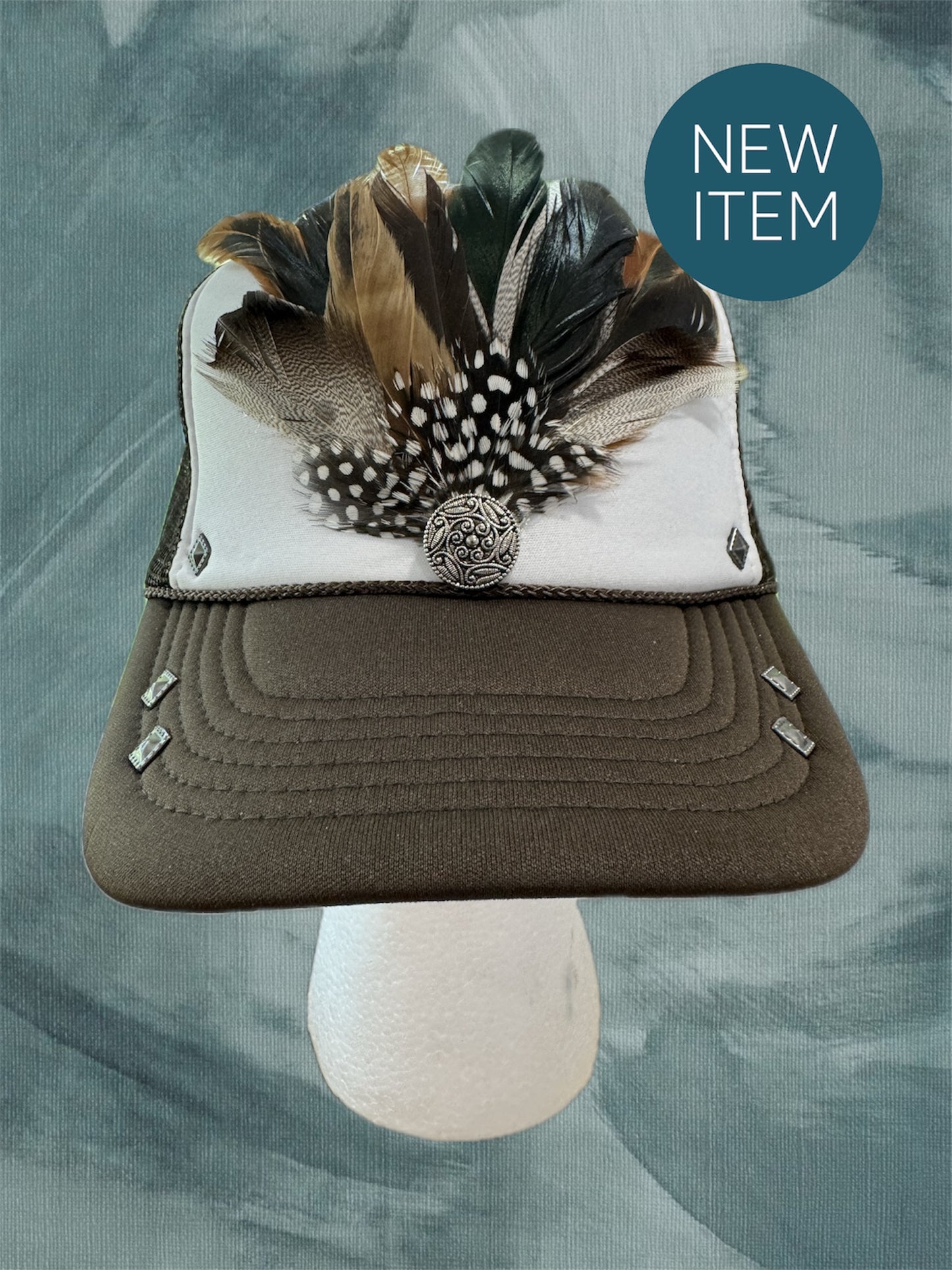 Feather Crown hat