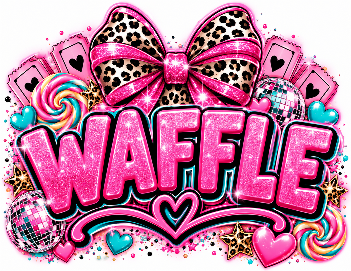 Waffle for uno candyland