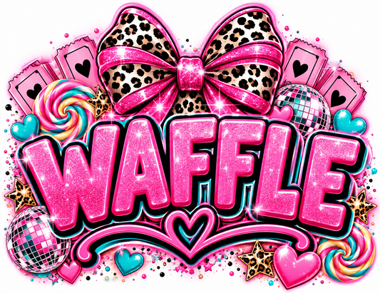Waffle for uno candyland