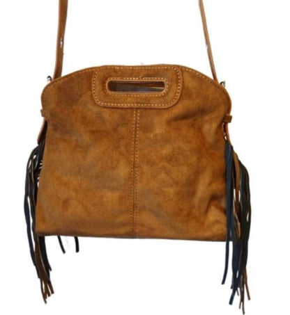 Suede purse- engraving