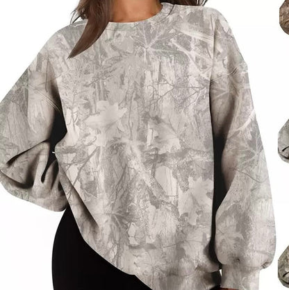 Preorder grey camo sweatshirt