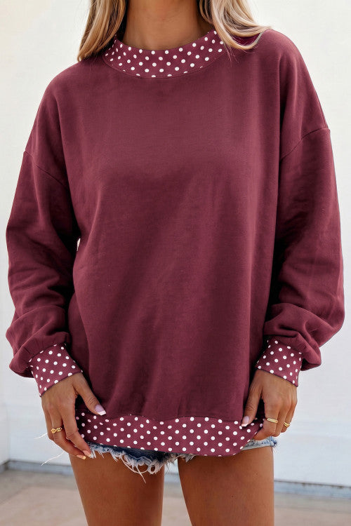 Polka dot crew preorder